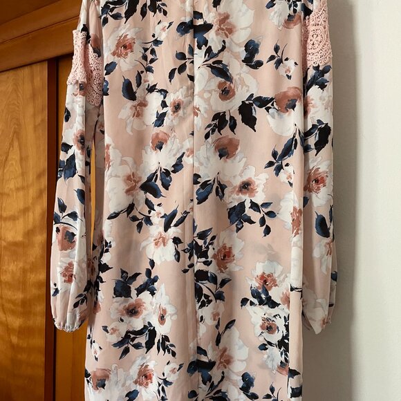 city triangles Floral Long Sleeve Midi Dress - Picture 3 of 3